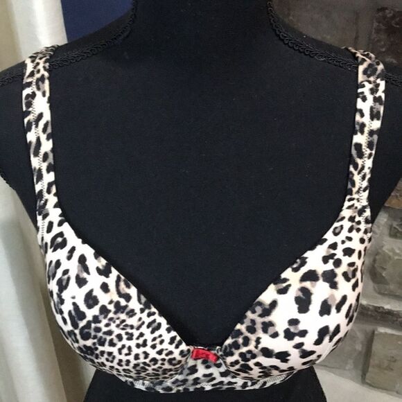 Soma Women's Classic Allura Bra, 32D, Black & Cream - Picture 2 of 8